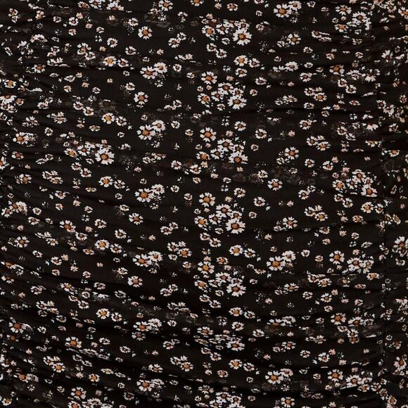 ✨ Juniors Emma Floral Ruched Short Sleeve Dress✨ - Picture 5 of 9